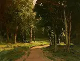 Clandeboye Forest by James Humbert Craig, oil on board, sold Dec 2017