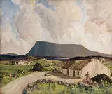 Muckish, Co.Donegal by James Humbert Craig, oil on board, sold Dec 2017