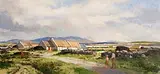 In the Rosses Country, Co.Donegal by Maurice Canning Wilks, oil on canvas, sold Dec 2017