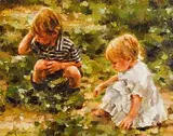 Mark O'Neill, Curiosity, 2003, oil on board