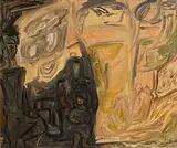 Nano Reid, Tinkers in the Hills, oil on board