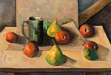 Peter Collis, Still Life With Fruit, oil on canvas