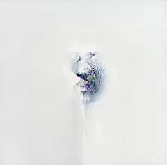 Louis le Brocquy, Head in Retrospect (1974) (Opus 360), oil on canvas
