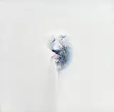 Head in Retrospect (1974) (Opus 360) by Louis le Brocquy, oil on canvas, sold Dec 2017