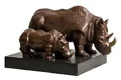 Family Walk by Cynthia Moran Killeavy, unique bronze, offered Dec 2017