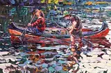 Setting Off, River Blackwater (near Ballyduff) by Arthur K. Maderson, oil on board, offered Oct 2017