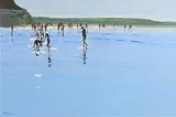 Ballybunion by John Morris, oil on canvas, sold Oct 2017