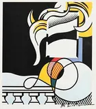 Roy Lichtenstein, Portrait, offset print
