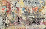 Walking Man by John Kingerlee, oil on board, sold Oct 2017