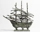 John Behan, Famine Ship, unique bronze