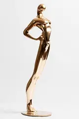 George Charpentier, The Model, bronze with gold patina - number 7 from an edition of 8