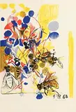 Graham Sutherland, Bees, 1963, lithograph - numbered HC from an edition of 35