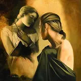 Leonardo Chionna Italian, Memorie d'Armour, oil on linen on panel