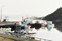 John Murphy, Fishing Boats at Sunrise, 2005, oil on canvas