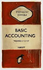 Basic Accounting by R Scott, acrylic on canvas, sold Oct 2017
