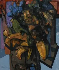 John Boyd, Still Life, oil on board