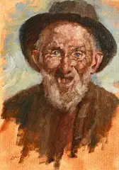 Sean Óg by Roy Lyndsay, oil on canvas, offered Oct 2017