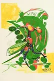 Graham Sutherland, Insect, limited edition lithograph numbered 4 from an edition of 35