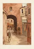 Tom Cullen, Merchant's Quay, Dublin, 1982, oil on canvas
