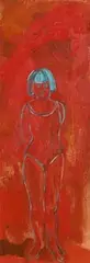 Rita Duffy, Childhood Memory II, oil on board