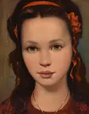 Ken Hamilton, Portrait of a Young Girl