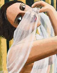 Anita Klein, Self Portrait, 2013, oil on canvas