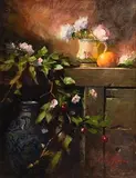 Mat Grogan, Still Life - Fruit and Flowers
