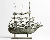 Famine Ship by John Behan, 2017, bronze - number 3 from an edition of 25, sold Sep 2017