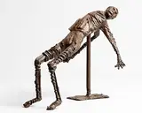 Death of James Connolly by John Behan, unique bronze, offered Sep 2017