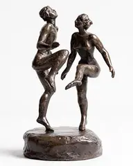 The Dancers by Robin Buick, bronze - number 1 from an edition of 10, offered Sep 2017