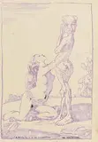 William Orpen, The Temptation, lithograph