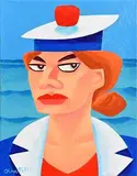 Sailor Girl by Graham Knuttel, oil on canvas, offered Sep 2017