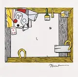 Roy Lichtenstein, Abstract, signed print