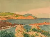 Tony Minartz, Le Trayas, South of France, watercolour