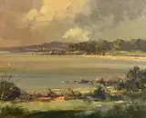 George Gillespie, Crawford's Bay, oil on canvas