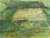Clement McAleer, Aerial View, mixed media