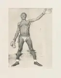 William Orpen, The Winner, signed print