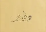 Tracey Emin British, And Then You Left Me, 2008, limited edition lithograph signed & numbered 84 from an edition of 100