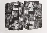 Henry Moore, Untitled, limited edition lithograph on Japan Nacre paper signed & numbered 34 from an edition of 35
