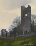 Evening Light, Slane by James English, 1980, oil on canvas board, offered Sep 2017