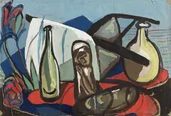 Phil Rafferty, Still Life, mixed media