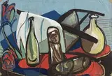 Phil Rafferty, Still Life, mixed media