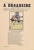 Jack Butler Yeats, Original Hand Coloured Cuala Press Broadside No.11 for April 1910 with illustrations by Jack B Yeats