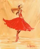 Louise Mansfield, Dance in Red