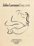 John Lennon, Bag One, 15 lithograph & screenprints (6 in black & white and 7 in sepia in printed folder from 1970)