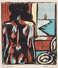 Michael Kane, Prelude, 1984, limited edition lithograph signed & numbered 4 from an edition of 25