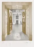 Robert Ballagh, The Dining Hall, Kings Inns, 1997, limited edition lithograph signed & numbered 181 from an edition of 300