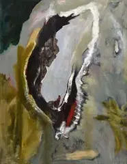 Untitled by Gerald Davis, oil on canvas, offered Aug 2017