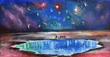 David Breuer-Weil British, Aliens, 2016, oil on canvas