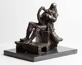 Melanie Le Brocquy, Carolan's Receipt, bronze - artist's copy from an edition of 6